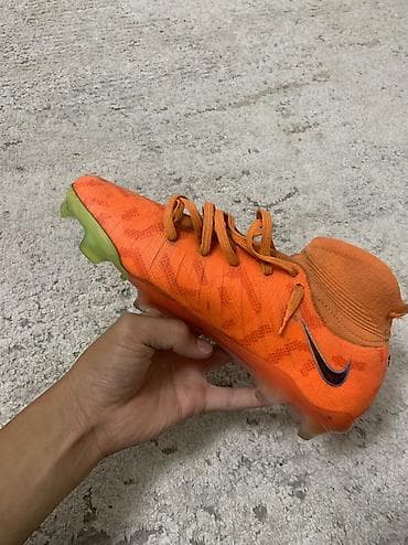 nike react: Мужские кроссовки, 41, Nike, Б/у, цвет - Оранжевый, Самовывоз, Платная доставка — 3