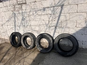 шины на стрим: Шины 225 / 65 / R 17, Всесезонная, Б/у, Комплект, Внедорожные (АТ/МТ), Япония, Dunlop — 4