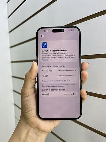 apple studio: IPhone 15 Pro Max, 256 ГБ, цвет синий/Blue (на фото). Характеристики — 4