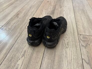 nike tn: Мужские кроссовки, 42, Nike, Б/у, цвет - Черный — 1