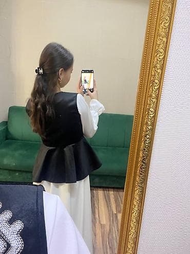 свободные джинсы: Другие жилеты цвет - Черный — 1