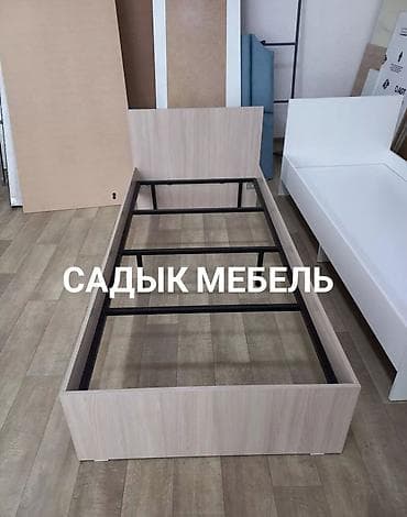 цена односпальной кровати: Односпальная кровать, Новый, С матрасом, длина - 200 см — 4
