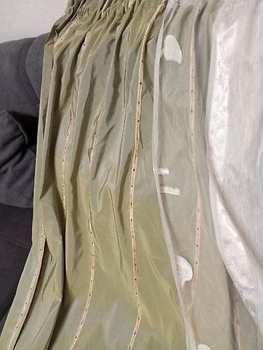 льняное одеяло: Продаю листайте фото- тюли + шторы для всей квартиры, новое из — 3