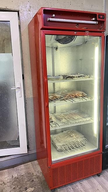 холодильный склад: Холодильные витрины (вертикальные, со стеклянной дверью) - Тип — 2