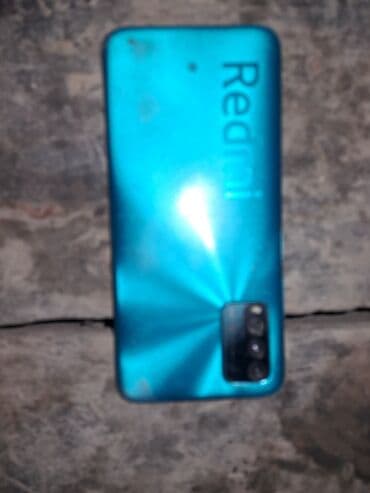 телефон цум: Redmi, Redmi 9T, Б/у, 128 ГБ, цвет - Голубой, 2 SIM — 4