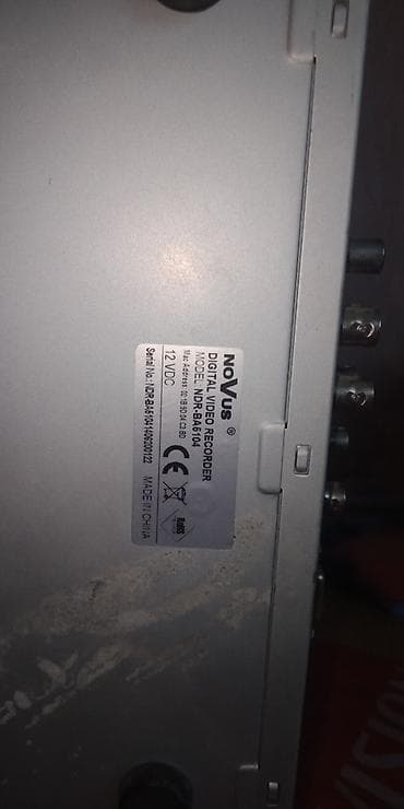 зеркало шпион: Цифровой видеорегистратор Novus NDR-BA6104 (B-series) - 4-канальный — 3