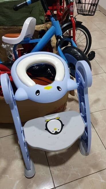 одежды для новорожденных: Детская накладка на унитаз сиденье на унитаз «пингвин», цвет только — 2