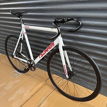 Велосипеды: TSUNAMI SNM100 оригинальный Комплектация: LEGEND Цвет: белый Размеры — 9