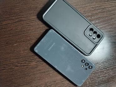 redmi c9: Samsung Galaxy A32, Б/у, 128 ГБ, цвет - Черный, 2 SIM — 2