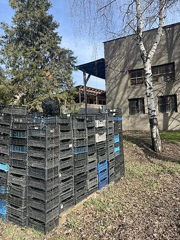 купить садовую тележку: Пластиковый Ящик — 3