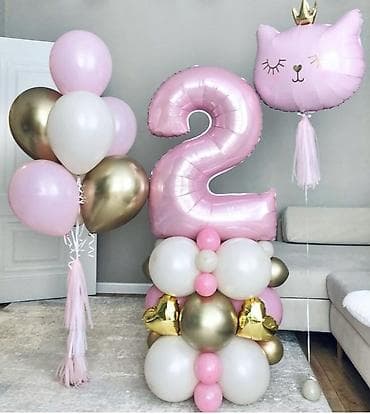 шары гелиевые бишкек: ДОСТАВКА ГЕЛИЕВЫХ ШАРОВ❣️ ✨️✨️✨️ ° выписка ° годик ° день рождения — 7