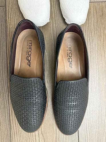 тёплые шарфы: Лоферы, 39, Б/у, цвет - Синий — 3