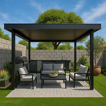 Перголы: Изготавливаем и монтируем металлоконструкции любой сложности. Работаем — 1