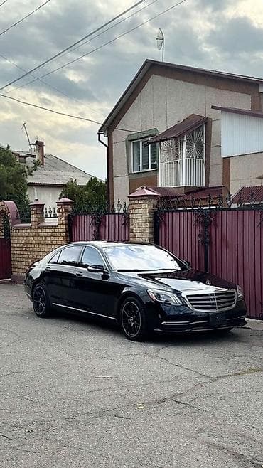 круглое зеркало: Mercedes-Benz S-Class: 2018 г., 3 л, Автомат, Бензин, Седан — 2