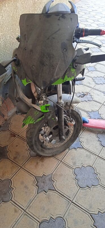 Мотоциклы: Продаю электромотоцикл в аварийном состоянии, можно сделать — 2