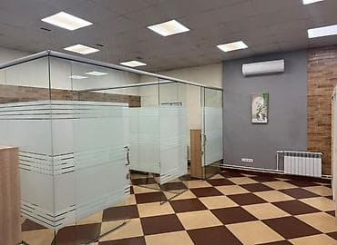 Курулуш жана оңдоо кызматтары: Буюртмага Бүтүндөй айнектен жасалган тосмо, Офис үчүн — 2