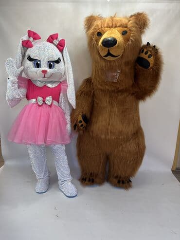 на прокат национальные костюмы: Сатылат продаются Ростовая кукла мишка панда дракон зайка мишка соник — 15