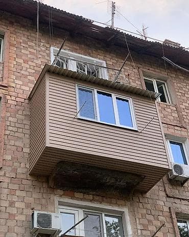 уголки пластиковые: Обшивка и остекление балконов сайдингом и рашираем - Внешняя — 5