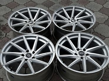 et35: Литые Диски R 19 Kia, Комплект, отверстий - 5, Б/у — 6