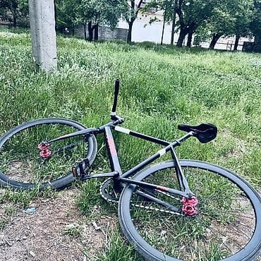 Фикс-байк (fixed gear) с дорожной геометрией. - Рама