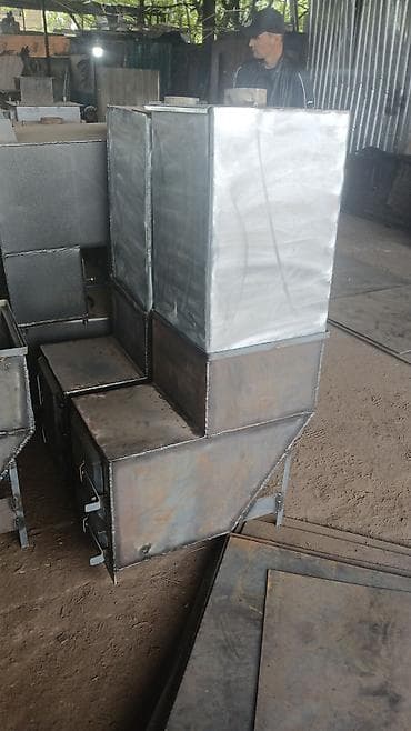 газовые настенные котлы: Твердотопливная печь-водогрей (буржуйка с баком) Описание: - — 3