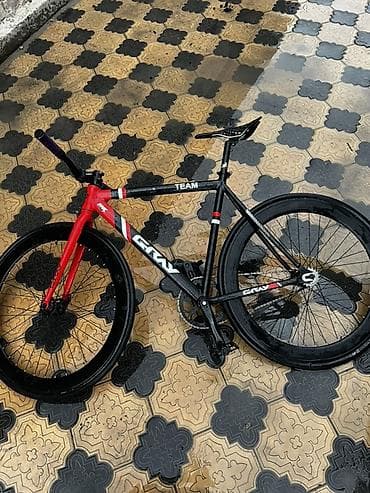 fixed gear: Городской велосипед, Рама M (156 - 178 см), Б/у — 2