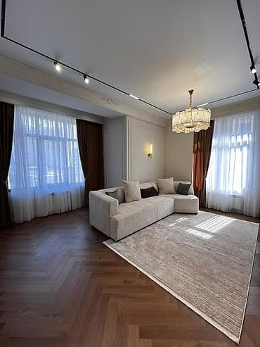 2 комнаты, 80 м², Элитка, 3 этаж, Дизайнерский ремонт