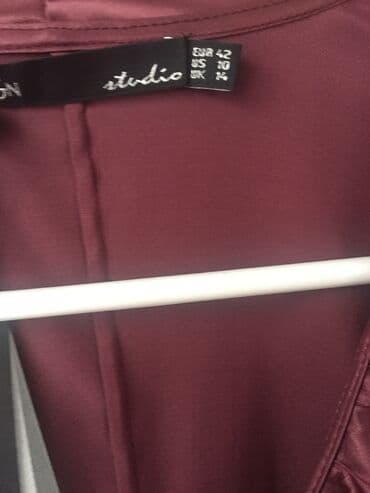 Блузка, Шелк, С воланами