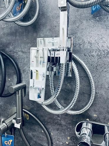 сандык ручной: Гигиенический душ с краном/смесителем CALORIE (настенный комплект) - — 6