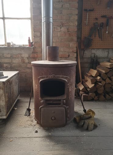 куплю дрова бишкек: Дровяные печи-буржуйки ЦЕНА ОКОНЧАТЕЛЬНАЯ!!!!!!! Описание: - — 1