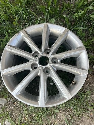 другие марки: Литые Диски R 16 Hyundai, Пара, отверстий - 5, Б/у — 2
