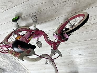 Балдар транспорту: Балдар үчүн велосипед, 2 дөңгөлөктүү, 3 - 4 жаш, Кыз үчүн, Колдонулган — 9