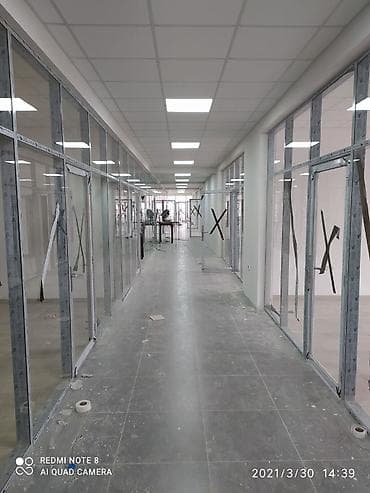 декоративная перегородка: На заказ Каркасная перегородка, Для офиса, Монтаж — 3