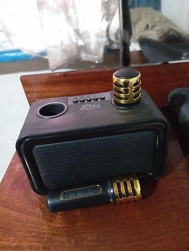 портативные колонки mobei: Портативная Bluetooth-акустика с двумя верхними динамиками в золотых — 6