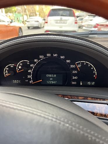 пл: Mercedes-Benz S-Class: 2003 г., 5 л, Автомат, Бензин, Седан — 5