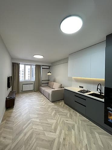 osh flat: 2 комнаты, 53 м², Ак-Кеме (старый аэропорт) Элитка, 10 этаж, Дизайнерский ремонт — 5
