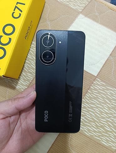 poco c31: Poco C71, Б/у, 128 ГБ, цвет - Черный, 2 SIM — 2