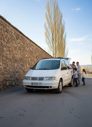 авто рассрочка бишкек отзывы: Volkswagen Sharan: 1996 г., 2 л, Механика, Бензиновая, Минивэн — 1