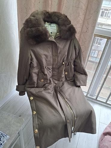 Личные вещи: Пуховик, Длинная модель, Китай, L — 5