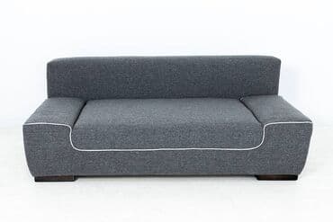 прямые диваны: Диван прямой раскладной Бостон 3, Сити CITY/Quatro3/Dask18, Мебельный — 4
