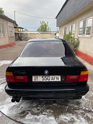 Унаа сатуу: BMW 5 series: 1991 г., 2.5 л, Кол менен иштөөчү, Бензин, Седан — 10
