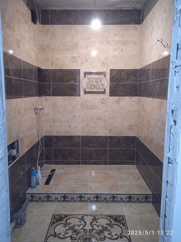 Сантехнические работы: Укладка плитки на пол | Керамогранитая плитка | Вертикальная укладка, Диагональная укладка, Горизонтальная укладка Больше 6 лет опыта — 6