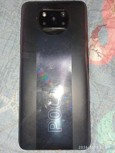 redmi 10 с: Poco X3 Pro, Колдонулган, 128 ГБ, түсү - Кызгылт көк, 2 SIM — 2