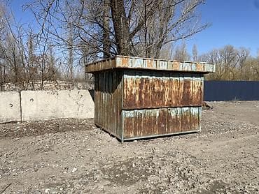 бетонные заводы: Металлический торговый киоск/павильон - Конструкция — 1