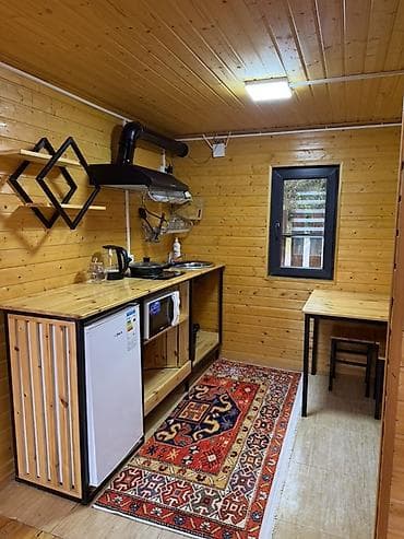 кызыл аскер какой район: Деревянный дом-студия с антресолью - Каркасный дом с внутренней — 6