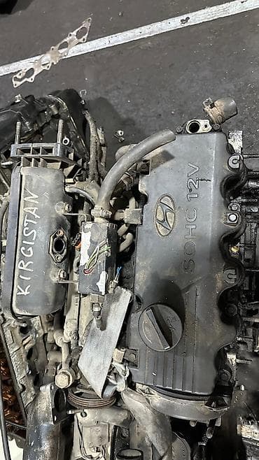 4a fe: Бензиновый мотор Hyundai 1.3 л, Б/у — 5