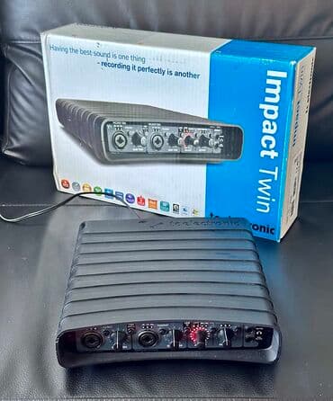 Микрофондор: Колдонулган, Студиялык, 50 Вт, Класс: S, Каналдар: 8 — 1