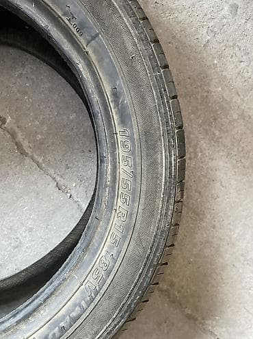 Шиналар 195 / 55 / R 15, Жай, Колдонулган, 1 даана, Жеңил унаалар, Корея, Kumho — 4