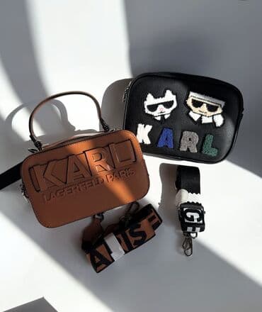 Сумки: Сумки Karl Lagerfeld — компактные кросс-боди/мини-бэги. Варианты: - — 1