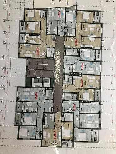 central park: 2 комнаты, 73 м², Элитка, 13 этаж, Готовая ПСО (под самоотделку) — 2